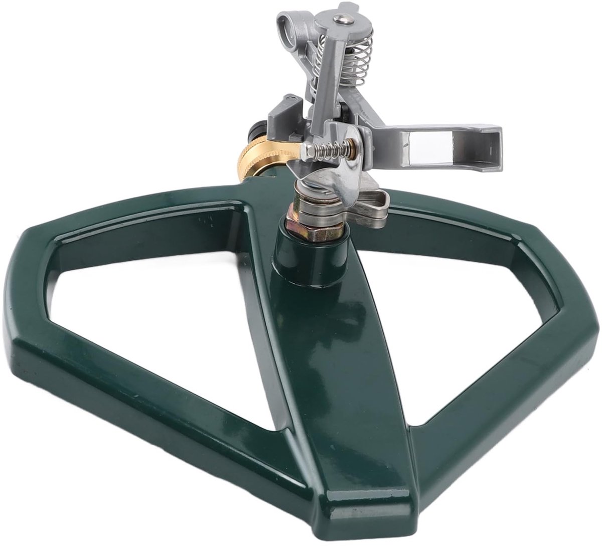 Dailygoods- Tuinsproeier 360° Roterend - Verstelbare Sproeikop - Gazonsproeier - Waterverstuiver - Rotatiesproeier - Roestvrij Stalen Basis - Watersproeier