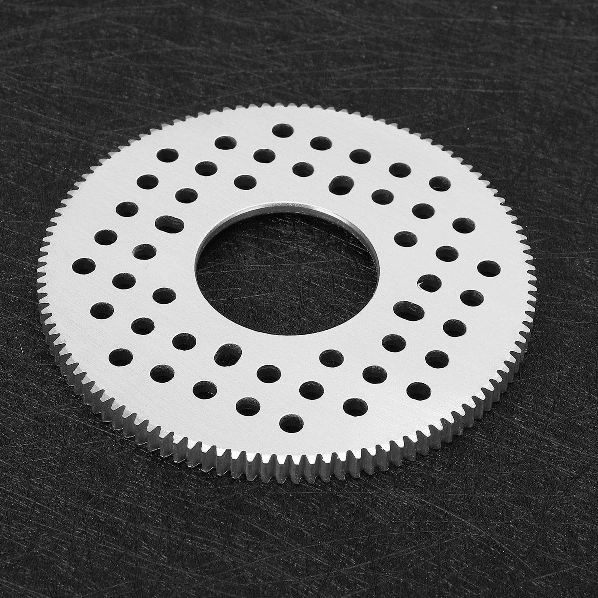 Dailygoods- Tandwiel 108-tands - Aluminium - 32 mm Middengat - Schokbestendig - Lichtgewicht - Verwerkt tot 3 mm Einddikte - Tandwielen