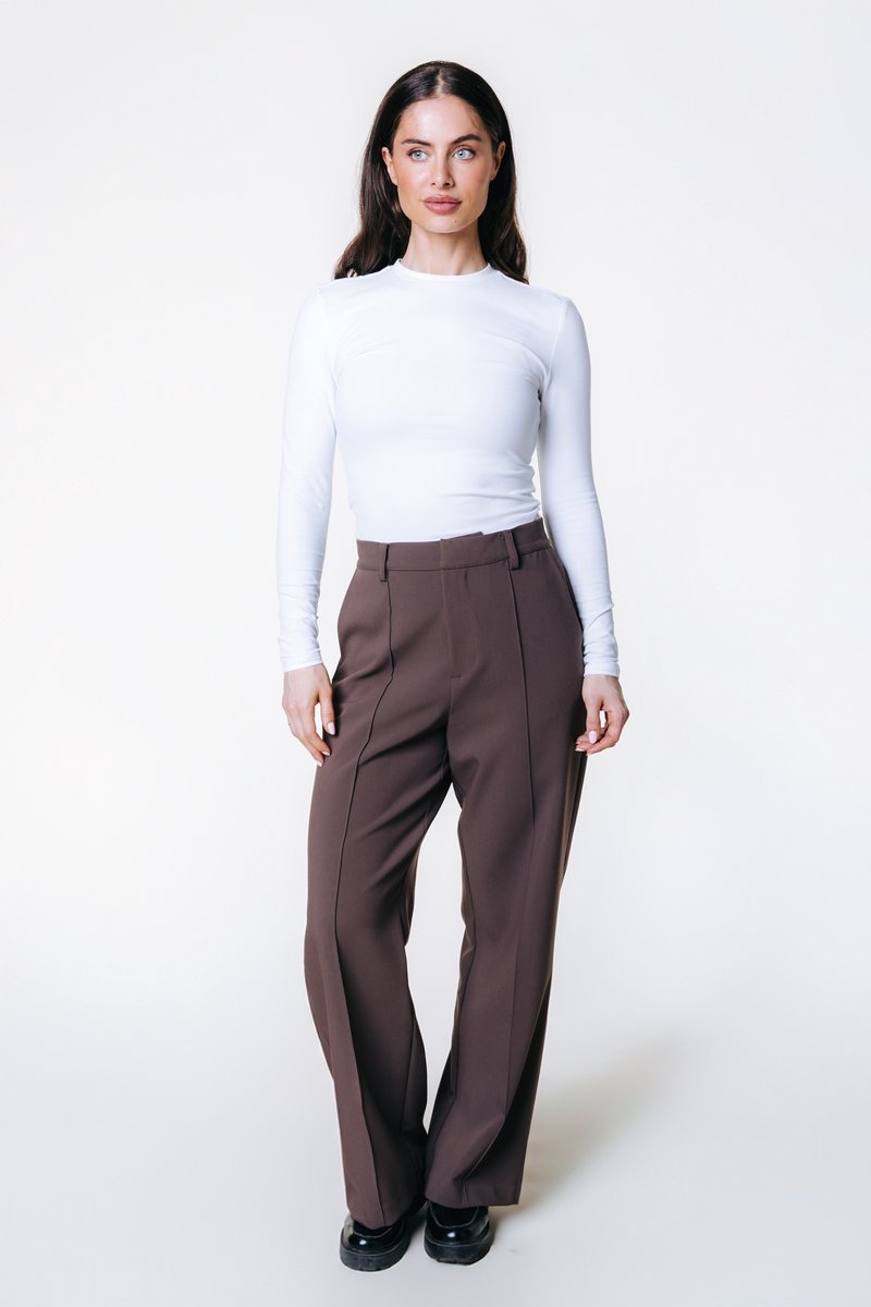 Colourful Rebel Rus Uni Pintuck Straight Pants- XXL