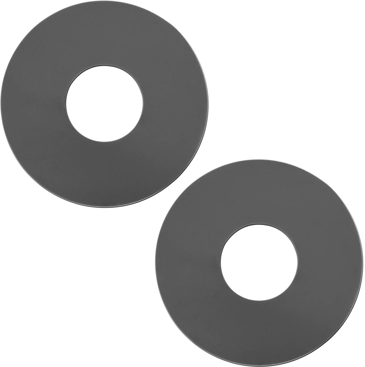 Dailygoods- Sifon Bell Seal Ring - 2 Stuks - Afvoerklep - Rubber - Compatibel met Schwab - Buiten Ø 65 mm, Dikte 3 mm - Afvoerpakkingen