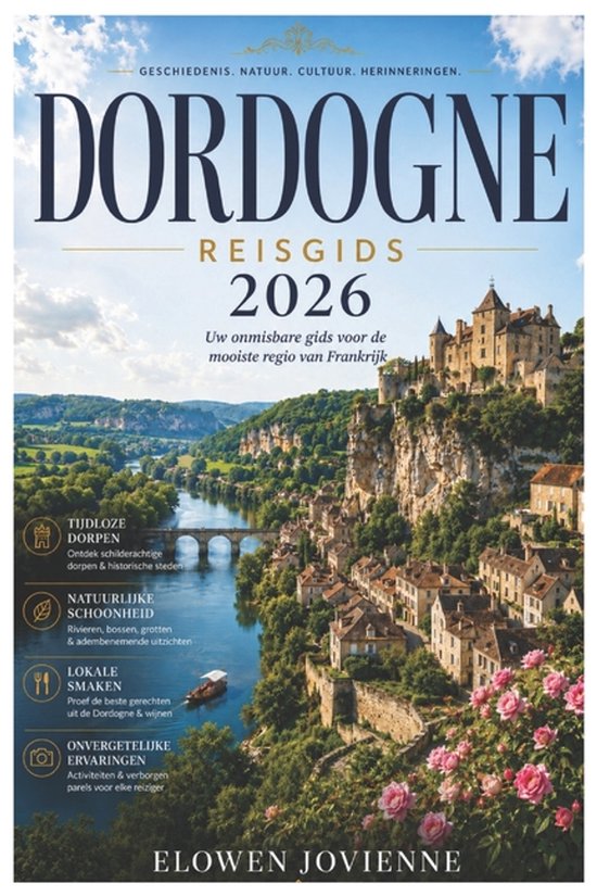 Dordogne Reisgids 2026 - cover