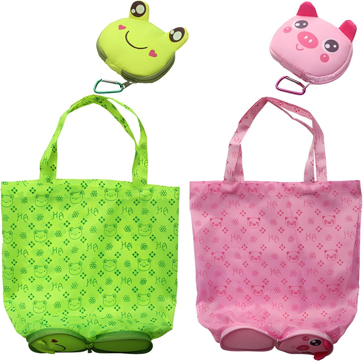 Elegante Vouwbare Winkeltassen - Vouwbare Strandtassen voor Vrouwen - Waterdichte, Herbruikbare en Draagbare Shopper Tas, Wasbare Winkeltassen voor Dagelijks Gebruik