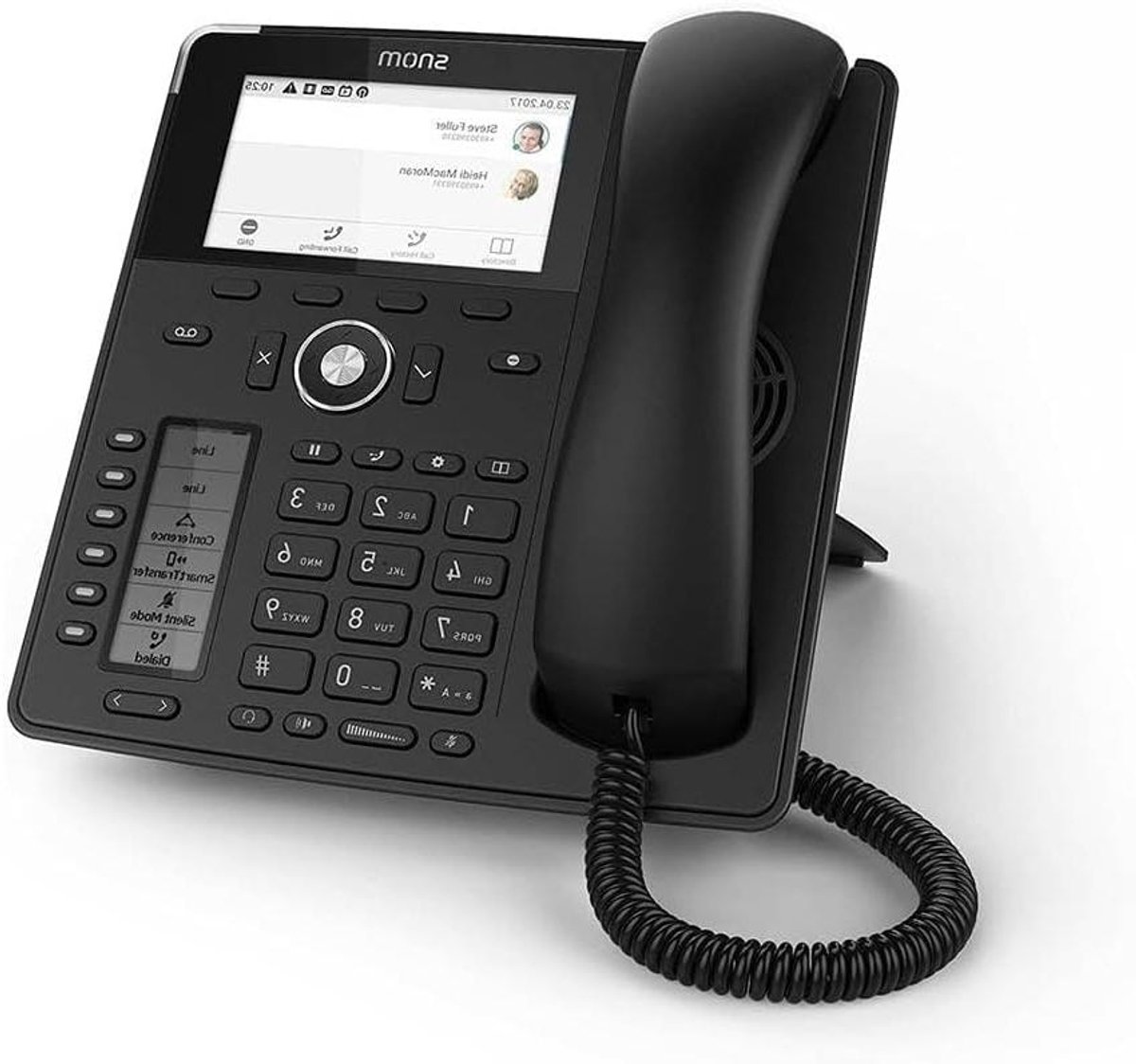 IP Telefoon - Bureautelefoon VoIP - Zakelijk Communiceren - Kleurenscherm SmartScreen - 12 SIP - Zwart
