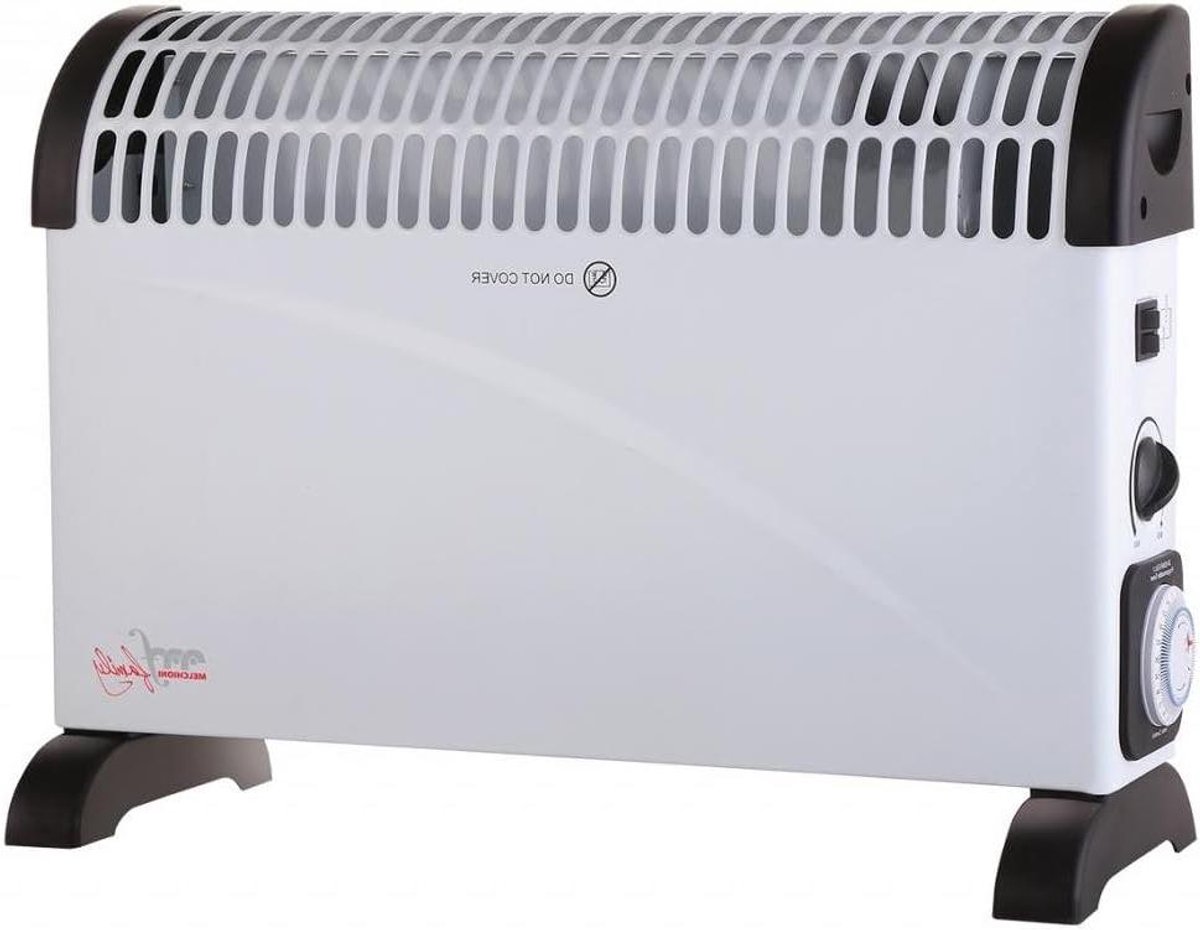 Elektrische Convector - Verwarming Apparaat - Ruimte Verwarmen - Instelbare Vermogensniveaus - 2000 Watt - Wit