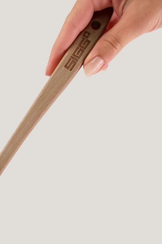 Flessenborstel Hout - Afwasborstel - Flessen Reinigen - Klimaatneutraal Geproduceerd - Lange Greep - Natuurlijk — afbeelding 2