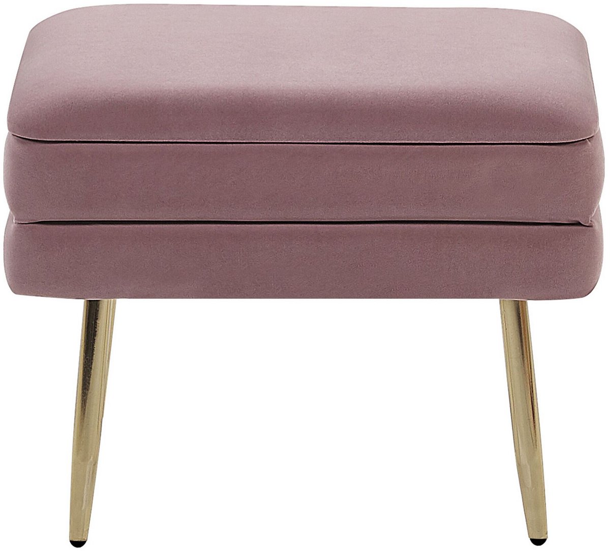 ODESSA - Hocker - Roze - Fluweel