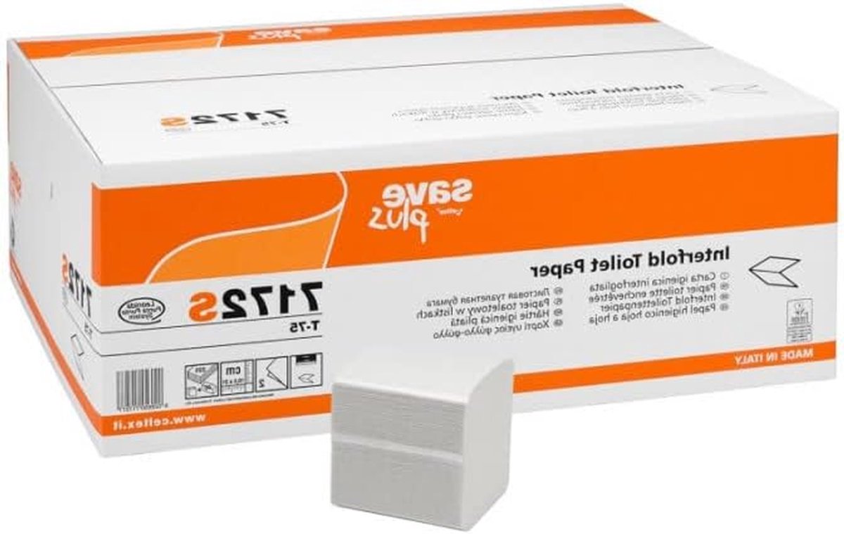 Toiletpapier - Huishoudpapier - Dagelijks gebruik - Gladde afwerking - 40 pakken - Wit