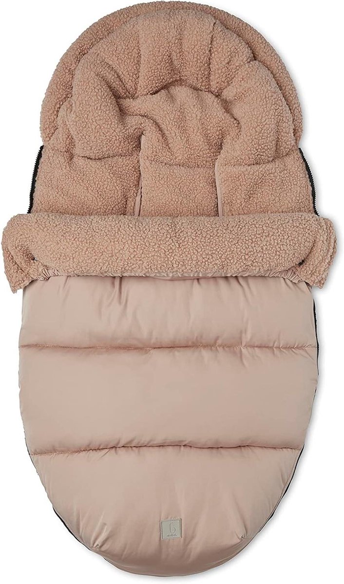 Baby Voetenzak - Kinderwagen Accessoire - Warm Blijven - Waterafstotend - 110 cm - Biscuit