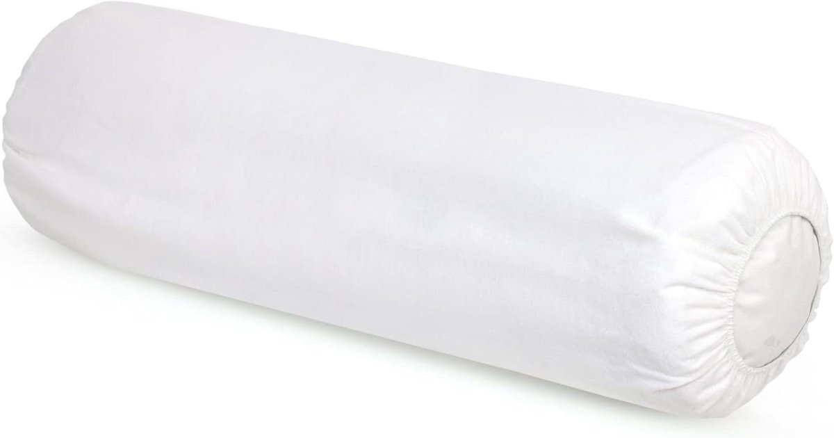 Beschermhoes Nekrol - Kussenbeschermer Molton - Hygiënisch Slapen - Waterdichte Coating - 90 cm - Wit