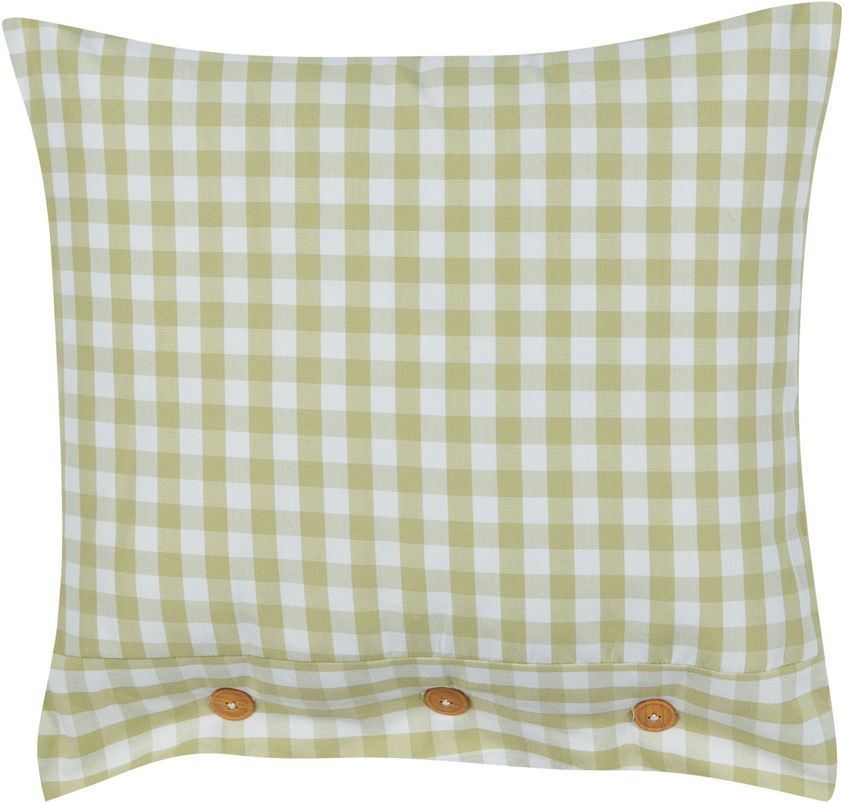 Beliani TALYA - Sierkussen - Olijfgroen - 45 x 45 cm - Polyester