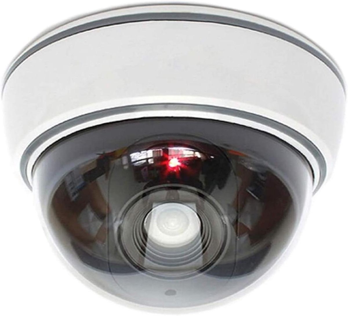 Dummy Camera - Nep Camera - Diefstal Afschrikken - Knipperend LED Licht - Diameter 9.5 cm - Zwart