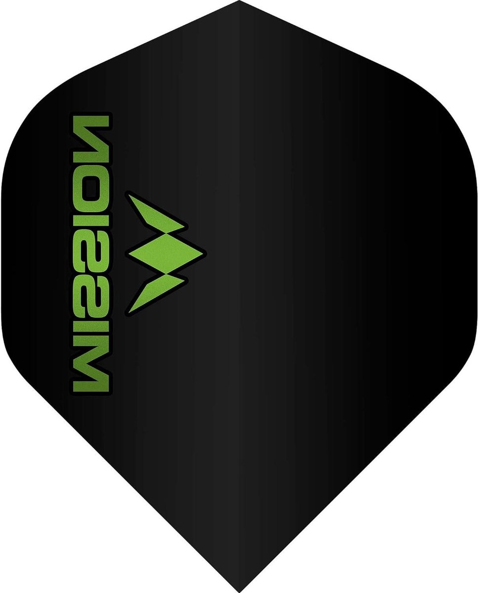 Dart Vluchten - Vliegjes Set - Darts Spelen - 100 Micron Materiaal - Standaard Vorm - Groen