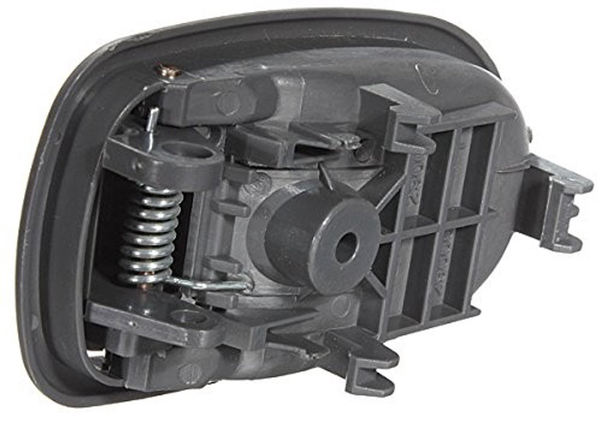 Dailygoods- Deurgreep Hoogwaardige PVC - Deurknop - Deurgreep Binnen - Geschikt voor Hyundai Elantra - Grijs - Directe Vervanging