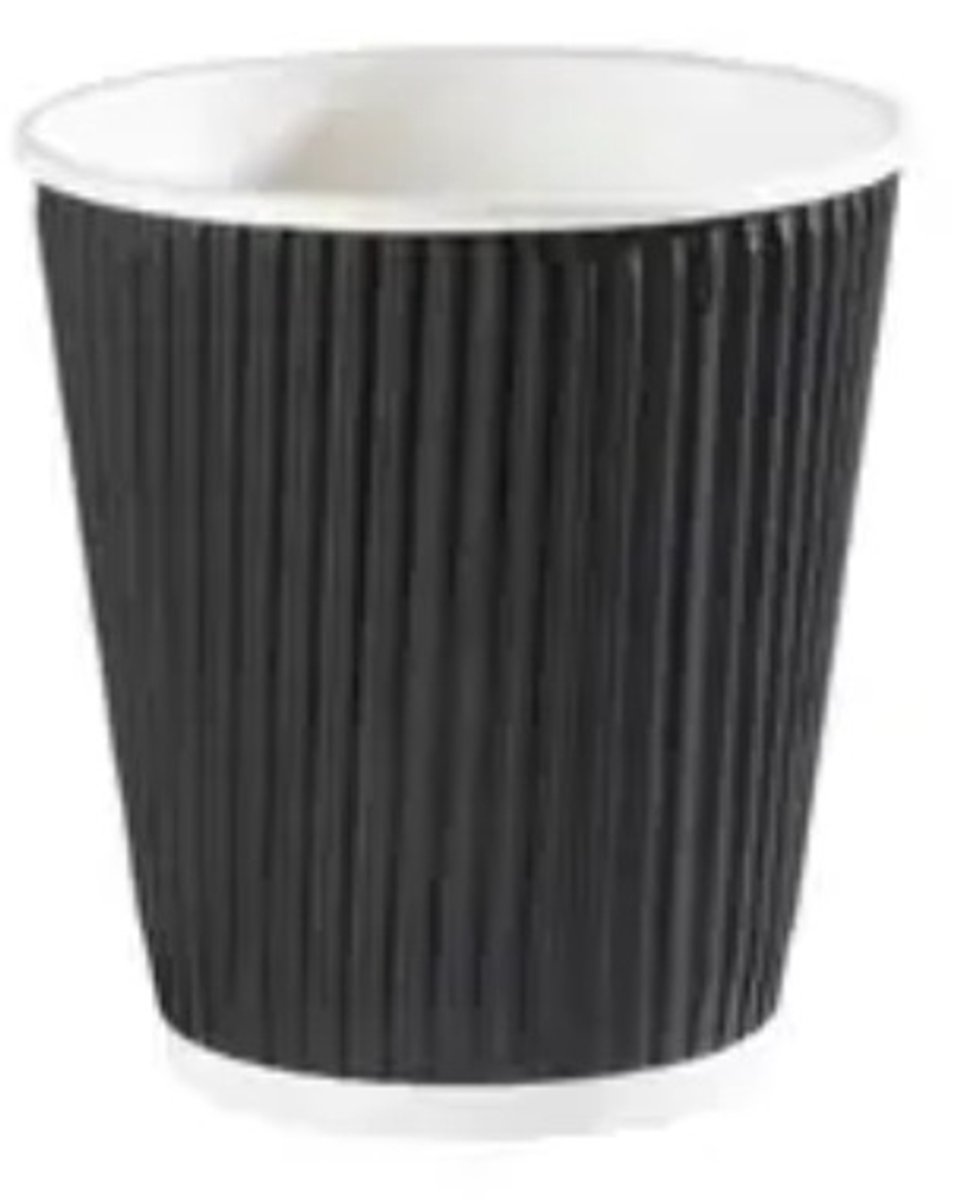 Ripple koffiebeker 8oz 25 stuks