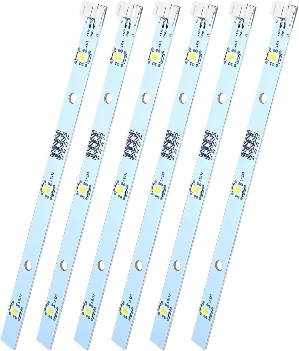 Vervangende LED Lichtstrip voor Koelkast DC 12V 2W, Geschikt voor Hisense en Rongsheng Modellen, Ideaal voor Verlichting en Energiezuinig Gebruik