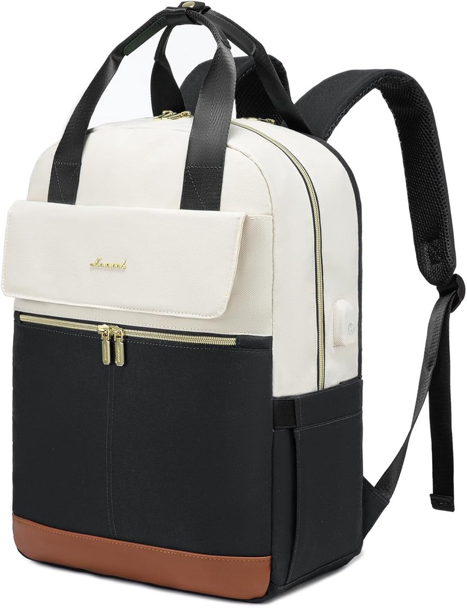 Thijox - Laptop Rugzak Portemonnee voor Vrouwen - Draagbare Werk Laptop Tas - Stijlvol, Comfortabel, Duurzaam - Ideaal voor Werk, School en Reizen - Z