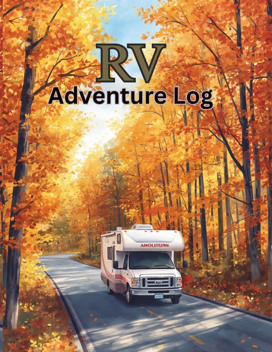 Thijox - RV Logboek voor Avontuurlijke Reizen, Campings, Onderhoud, Brandstof, Kilometerstand en Servicegeschiedenis, Perfect voor RV Liefhebbers