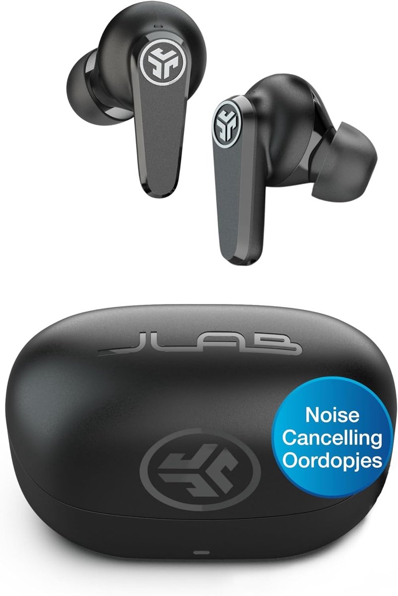 Thijox - Draadloze Bluetooth-Oordopjes met Hybride Actieve Ruisonderdrukking, 26+ uur Speeltijd, IP55 Waterdicht, Heldere Oproepen, Ambient-Modus, Mul