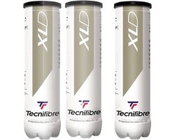 Tecnifibre - XLD - Tennnisballen - 12 stuks - Geel