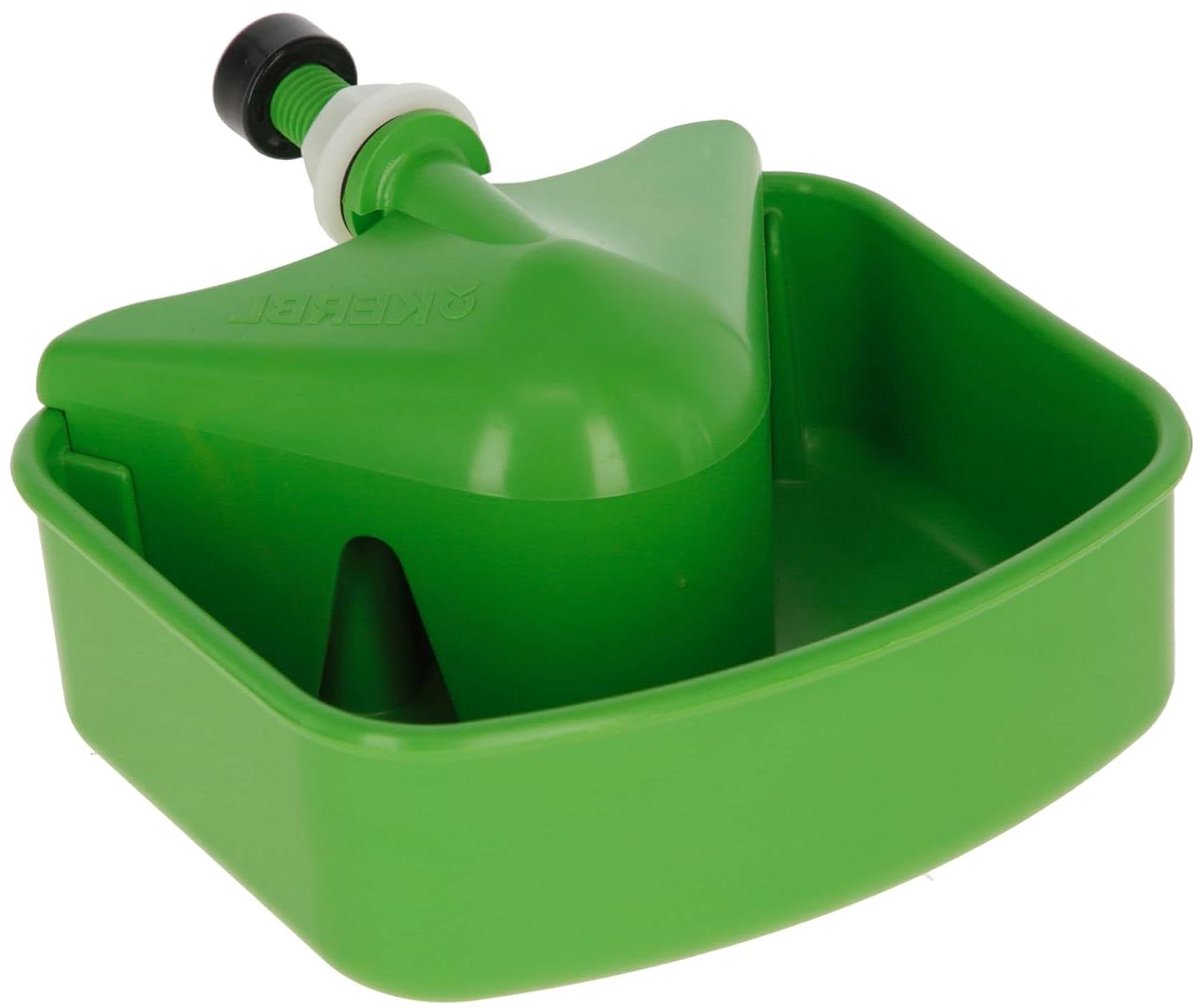 Drinkbak Kip - Veehouderij Water - Dieren Voeden - Zelfvullend - 15 cm Breed - Wit