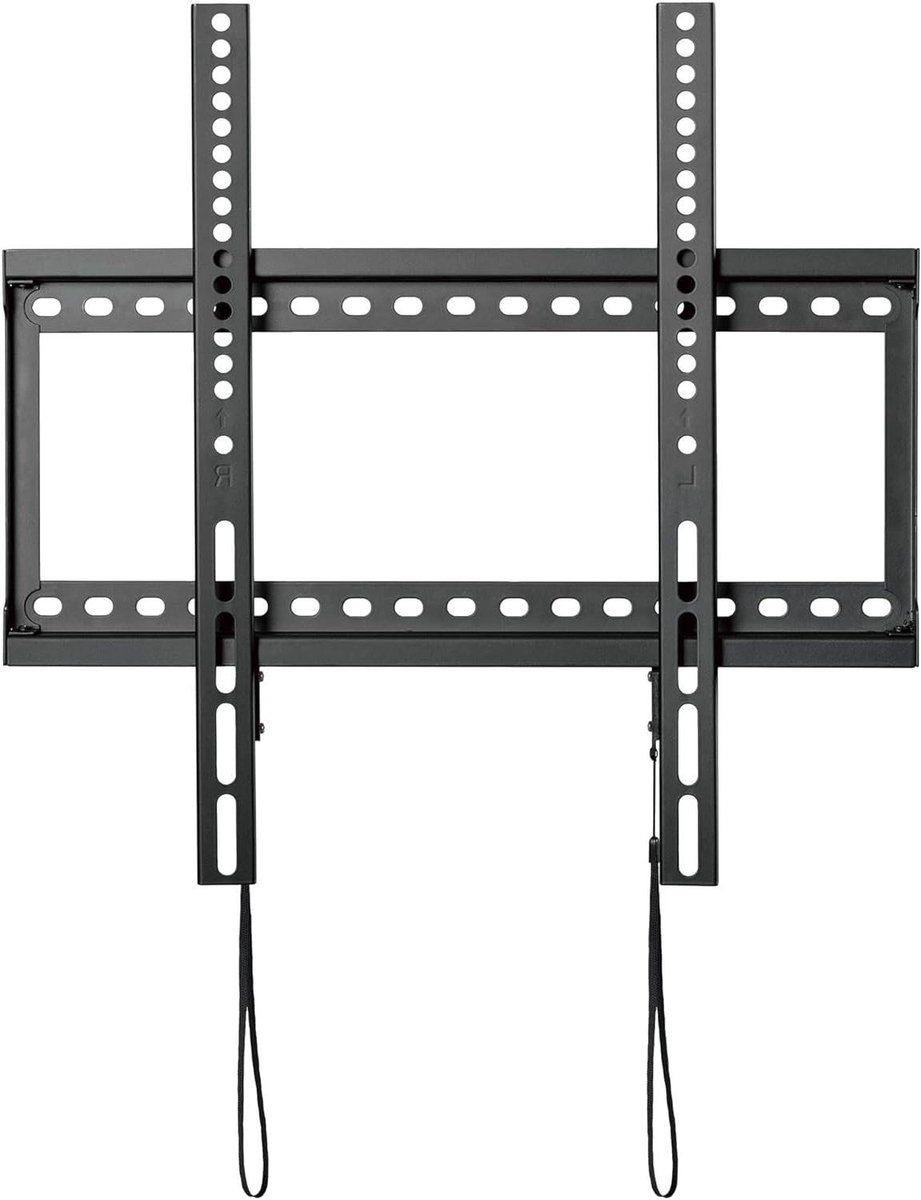 TV Muurbeugel - Vaste Beugel - TV Ophangen - Koudgewalst Staal - 32-70 Inch - Zwart
