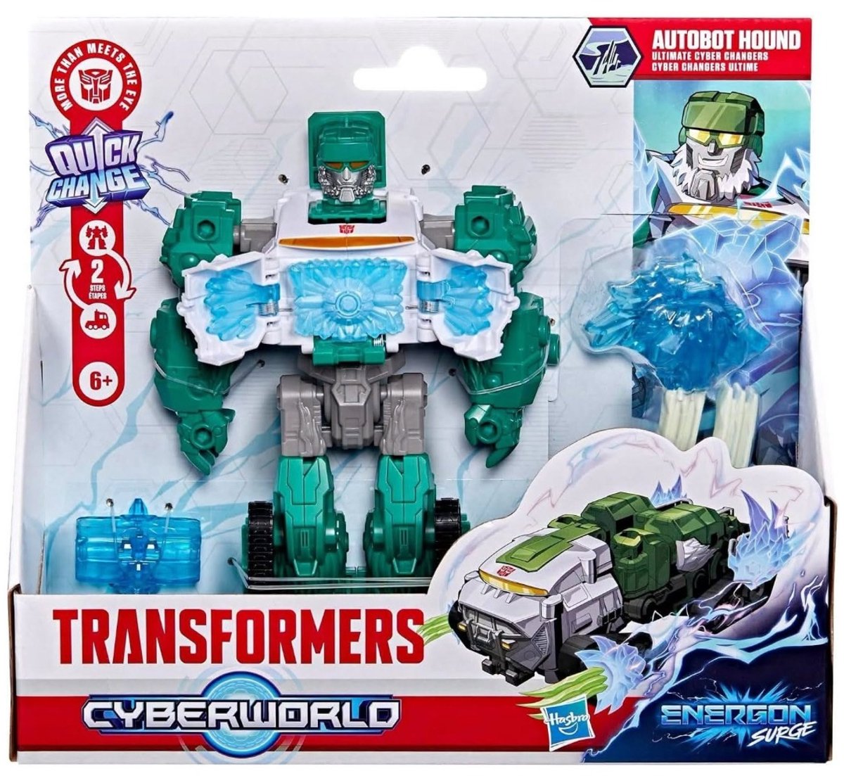 Transformers Cyberworld Ultimate Cyber Changers Hound Yeti