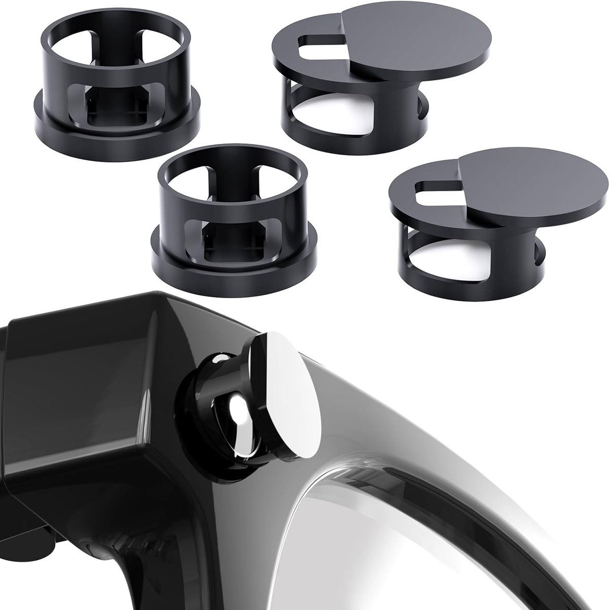 Thijox - Led-lichtblokkerhoes voor Slimme Brillen Accessoires, Onzichtbaar en Volledig Geblokkeerd, Compatibel met Wayfarer, Skyler, Oakley, Headliner