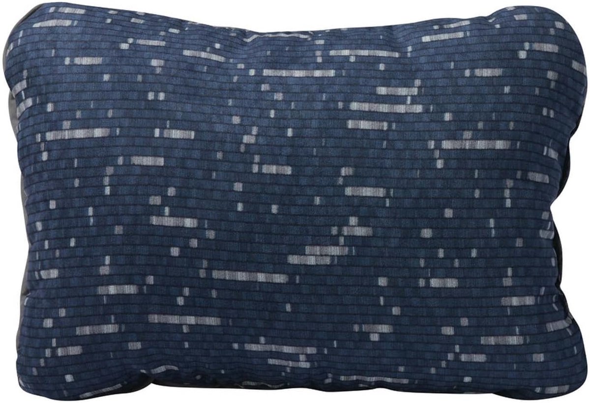 Thijox - Comprimeerbaar Kampeer- en Rugzakkussen Large - 40,5 x 58,5 cm - Comfortabel Schuim - Warp Speed-motief - Ideaal voor Camping, Trektochten en