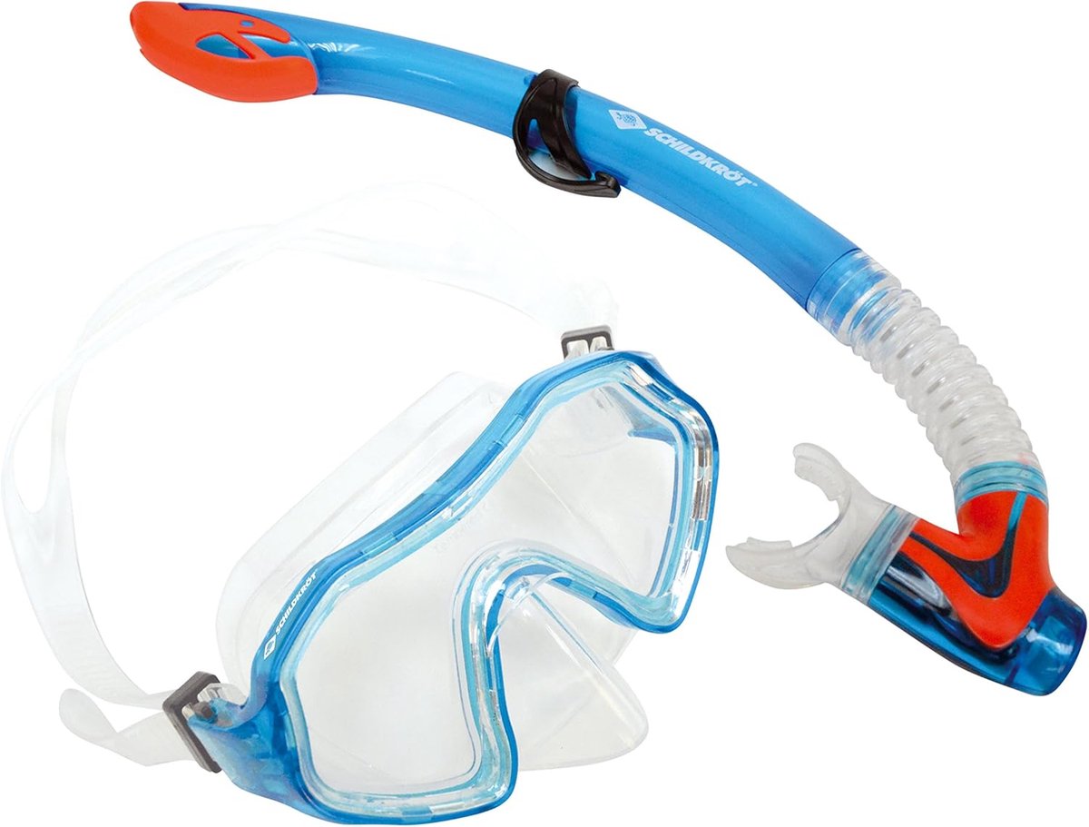 Thijox - Snorkelset voor Kinderen - 2-delige ABC-set met Siliconen Duikbril en Snorkel - Perfecte Pasvorm en Cool Design voor Onderwateravonturen - Id