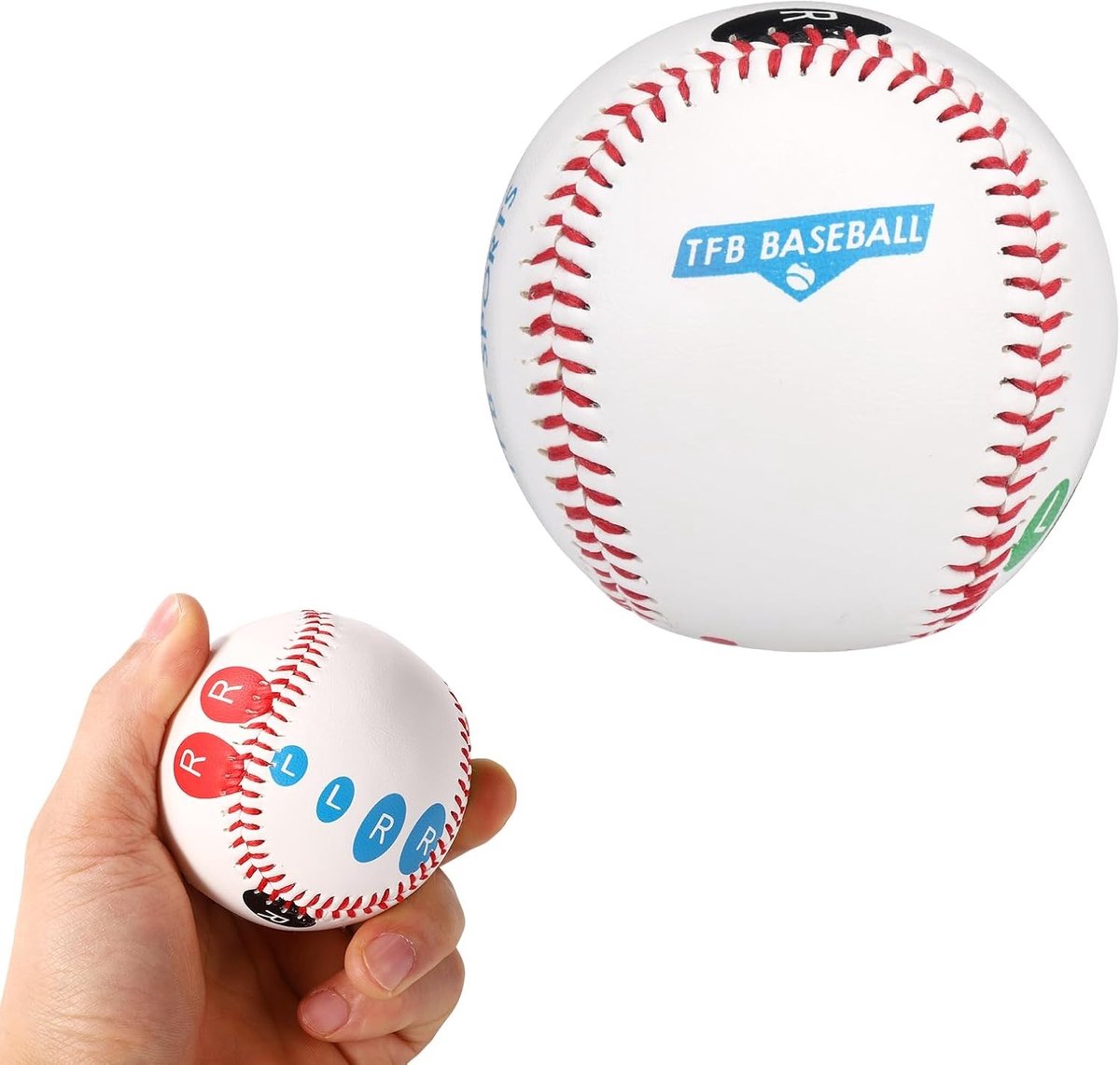 Baseball Pitching Trainer voor Beginners - Oefen Pitching met Fingerplacement Markering en Meerdere Griptechnieken voor Jongeren