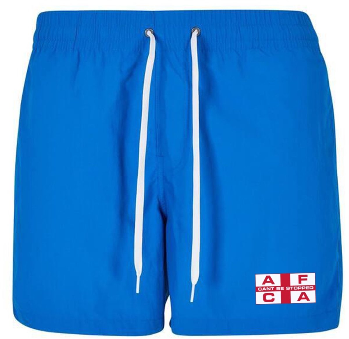 Zwembroek Blauw AFCA vlag CBS - AFCA - Ajax - Amsterdam - Cant be stopped - Fanwear