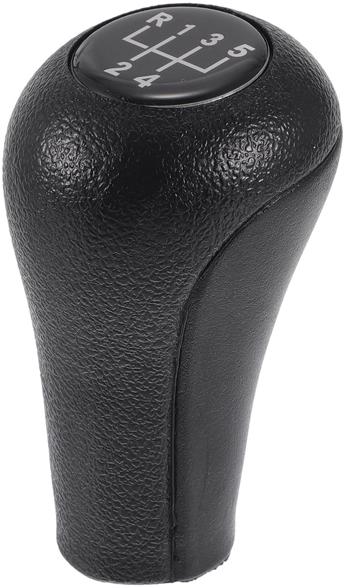 Dailygoods - 5 versnellingen handmatige versnellingspook knop - auto schakelknop - voor BMW 3-serie E30 E36 E46 1983-2005 kunststof zwart - 1 stuk
