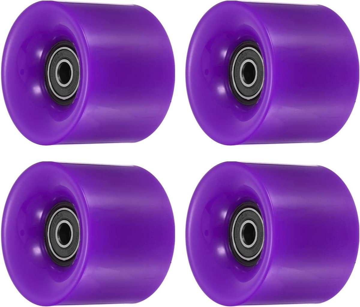 Longboard Wielen Skateboard Onderdelen Straat Cruisen Met Lagers ABEC-9 60mm 4 Pack