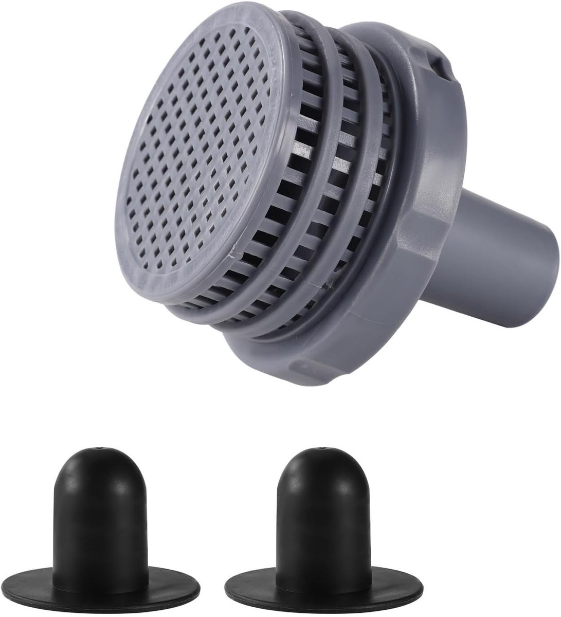 Swimming Pool Jet Connector voor Intex 25022E - Vervangingsonderdeel met 2 Strainer Hole Plugs, Ideaal voor Zwembaden en Filtratiesystemen