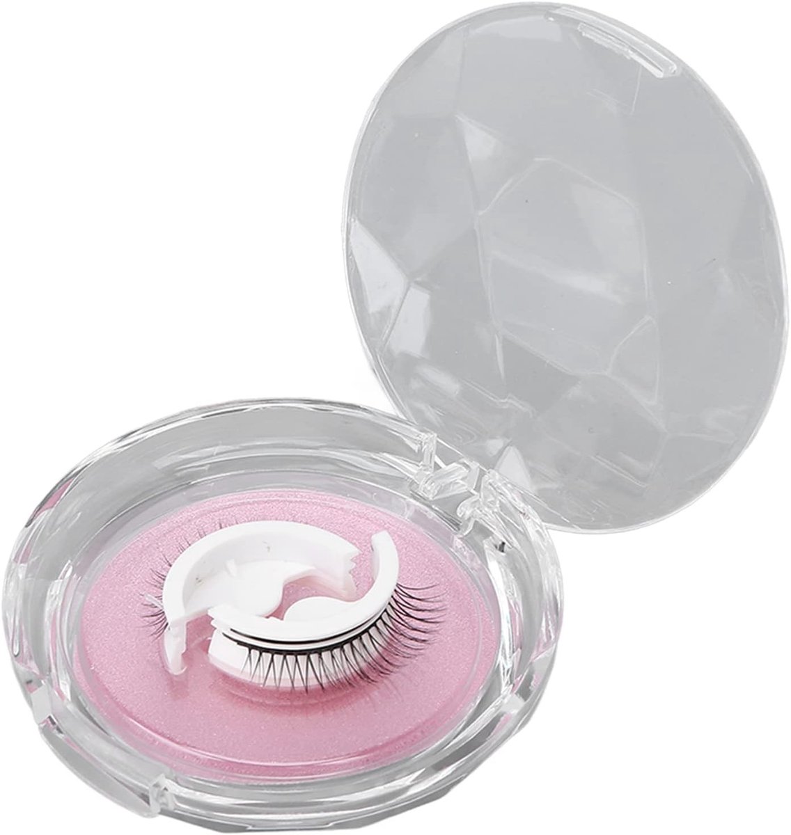 Natuurlijke Wimperextensions van Synthetisch Vezel, Zelfklevend, Waterproof en Herbruikbaar voor een Verleidelijk Effect