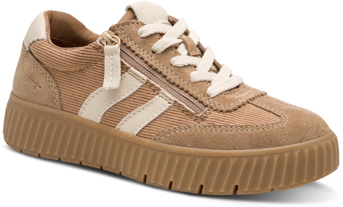 Tamaris Comfort Essentials Dames Sneakers - CAMEL/CORD