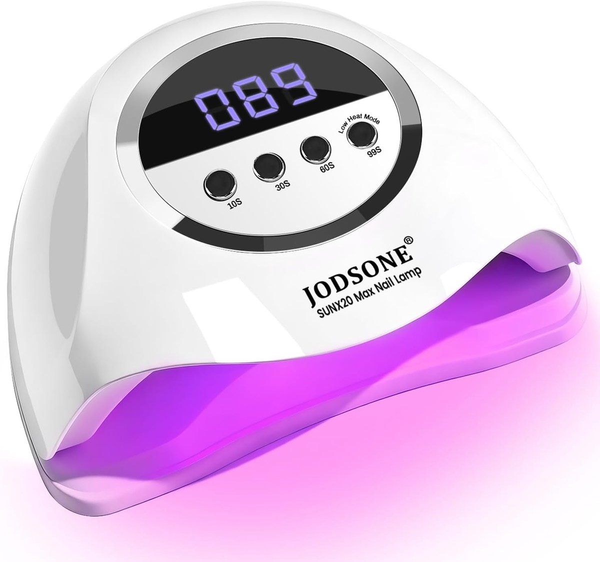 SnelShoppen - Professionele UV LED Nagellamp 320W met 72 LEDs, 4 Timers, Bewegingssensor en Verwijderbare Basis voor Semi-Permanente Nagellak en UV Ge