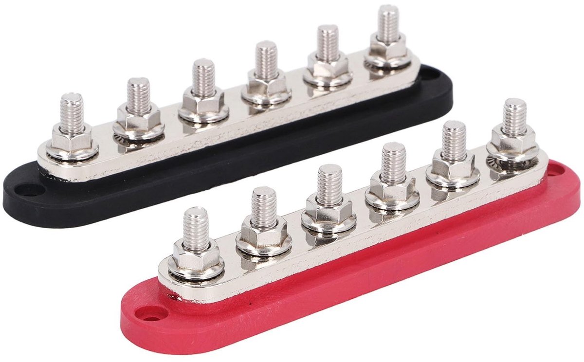 Dailygoods - 2 Stuks 300A Stroomverdelingsblok voor Auto en Marine