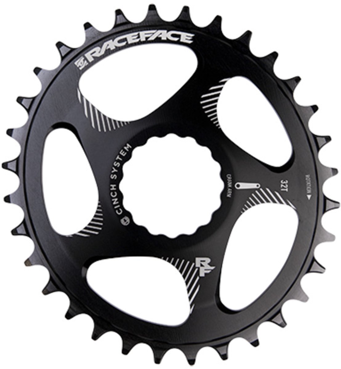 Dienblad Race Face Direct Mount Oval 32T
