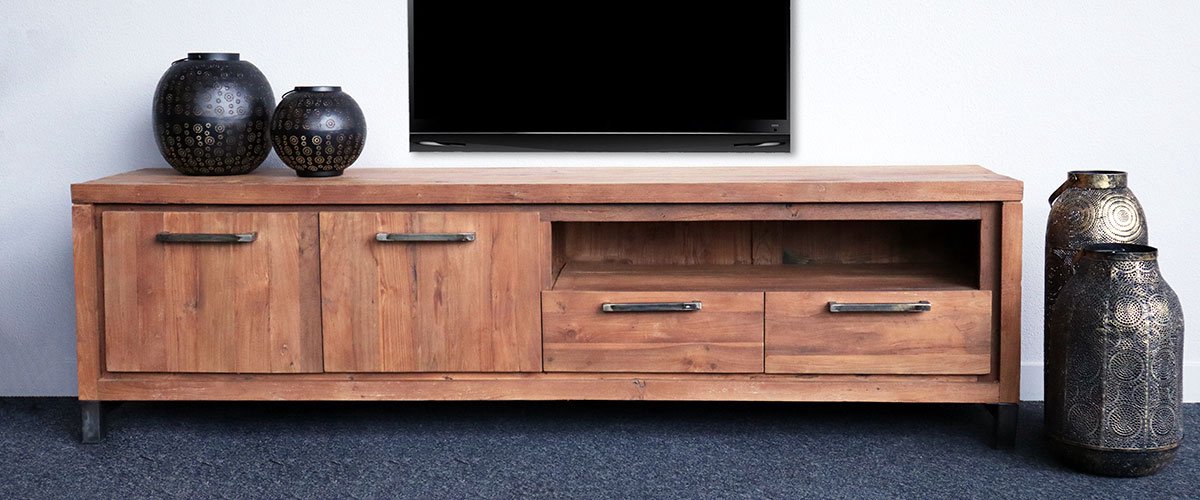 Teak TV-Kast Napoli 193 cm