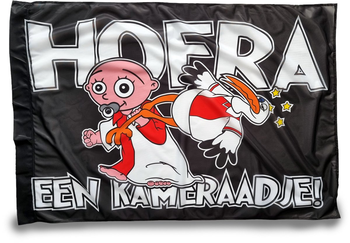 FRFC1908 - Feijenoord Geboortevlag - Hoera een Kameraadje