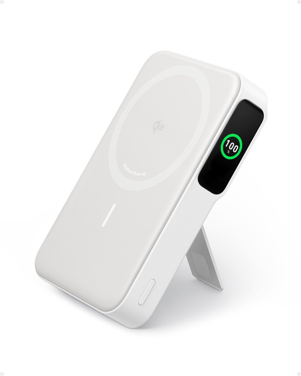 Anker MagGo Powerbank 10.000 mAh - Draadloze Oplader - 15W - afbeelding 2