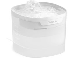 Thijox - Cheerble Drinkfontein voor Katten - E1 Lite 2L Waterfontein met Ultra Stille MagDrive™ Technologie, Actief Koolstoffilter, BPA-vrij Materiaal