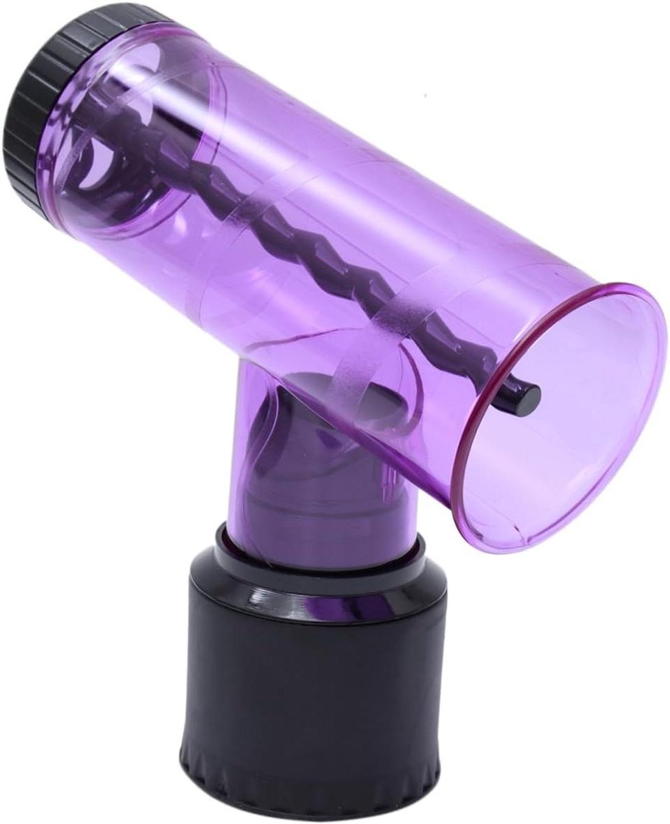 Föhn Diffuser - Krullen Verspreider - Krullen Stylen - Gelijkmatige Luchtstroom - 4.2-6 cm - Paars