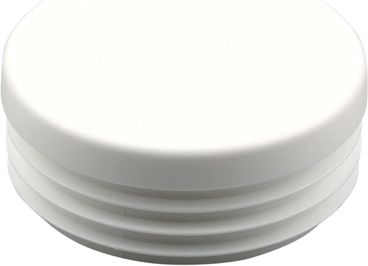 Kunststof buisstoppen - Lamellenstops meubels - Vloeren beschermen - Temperatuur bestendig - 10 stuks 36 mm - Wit