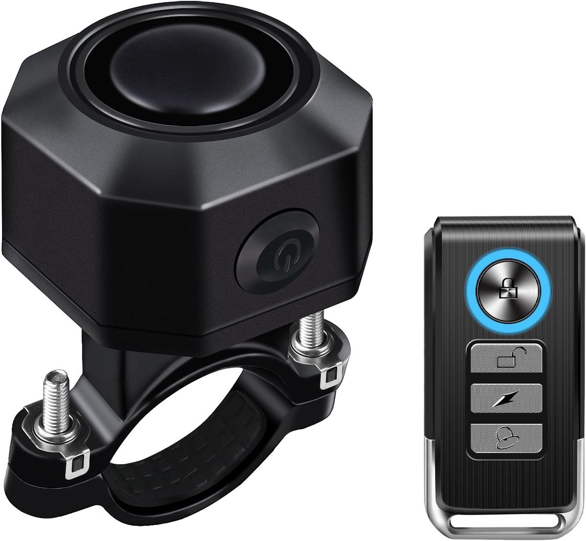 Fatbike alarm - Zwart - Mini Diefstalbeveiliging Fiets met Afstandsbediening - Waterdicht en Draadloos