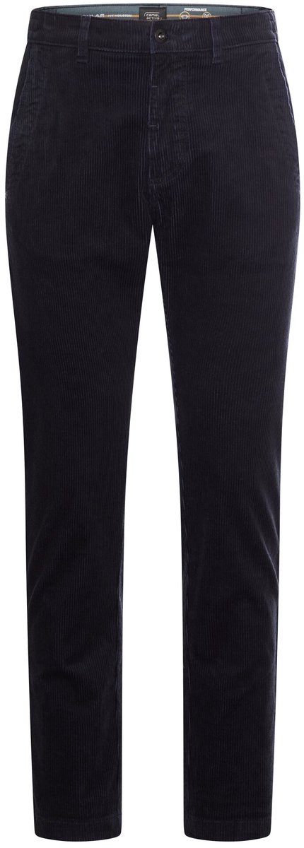 camel active Cord Chino Regular Fit - Maat menswear-42/30 - Marineblauw