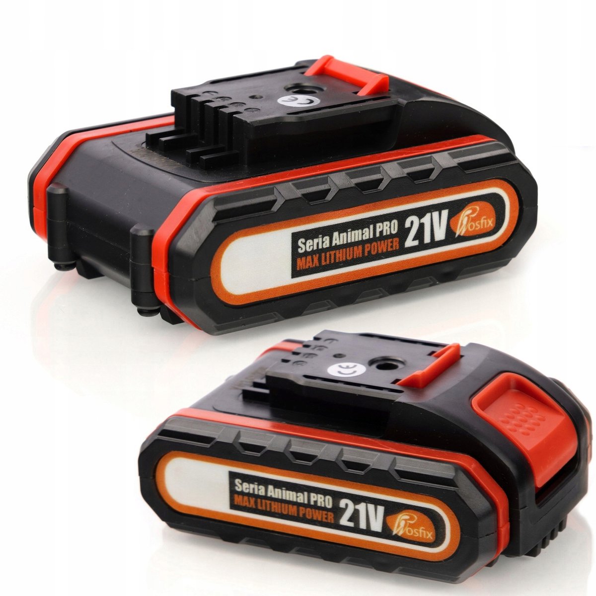 Rosfix Accu Li-Ion 21 V 2 Ah - 5 Cellen Snel Opladen - Licht Duurzaam - Animal PRO Serie