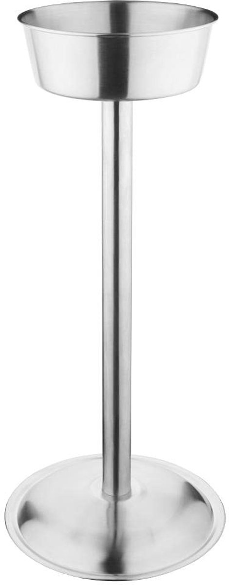 Wijnkoeler staaf - Zilver - 55,9 x 15,2 cm - Geborsteld RVS Standaard - Voor Wijn- en Champagnekoelers