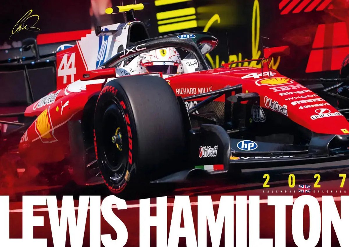 Lewis Hamilton A3 Kalender 2027